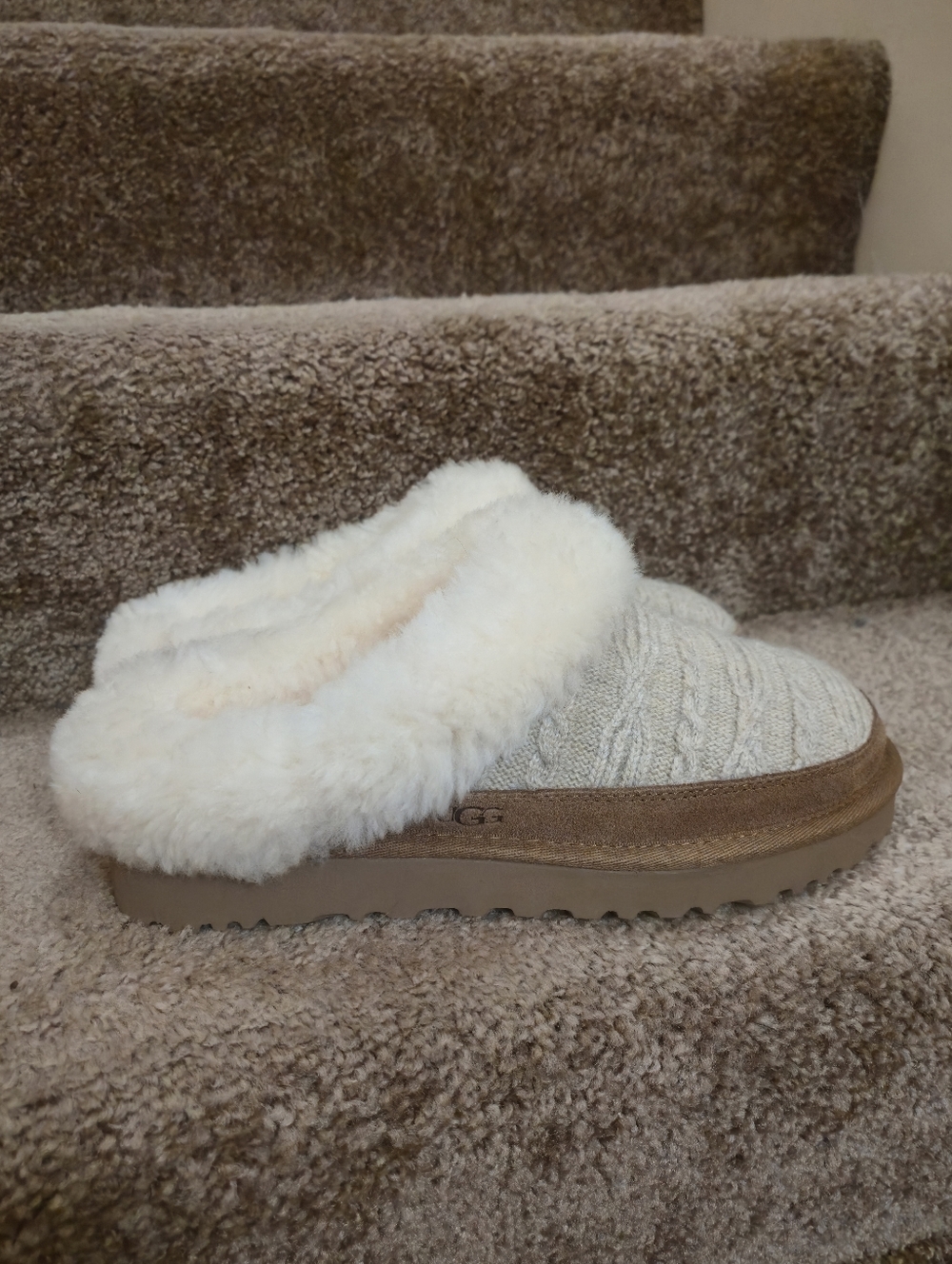 UGG Cluggette Cable Knit Slipper